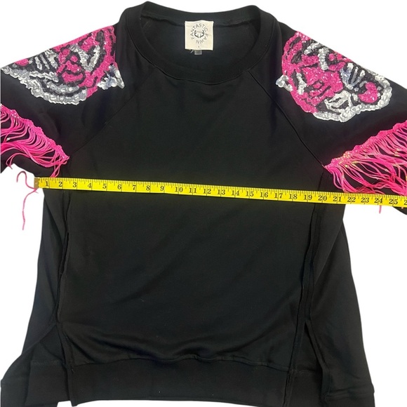 Western style fringe and sequins! Beautiful top by Fantastic Fawn  Boutique. - Picture 6 of 10